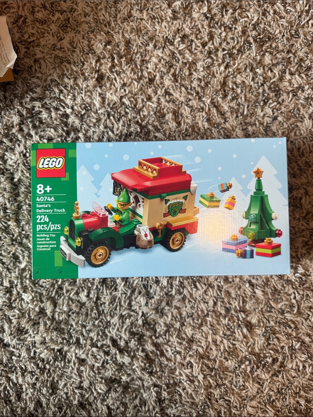 LEGO Santa's Delivery Truck - Red, Green & Gold Holiday Set